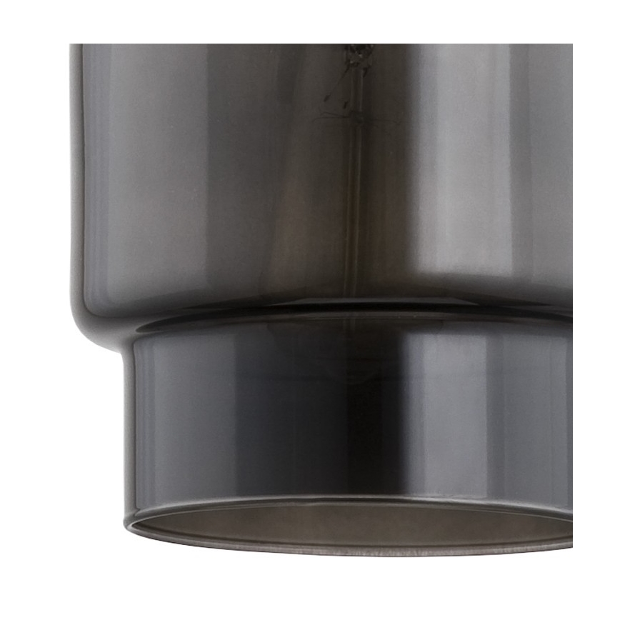 Argon 3270 - Ljuskrona med upphängningsrem NEWA 1xE27/15W/230V svart