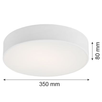Argon 3567 - LED Taklampa DARLING LED/25W/230V Ø 35 cm vit