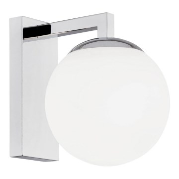 Argon 3735 - Vägglampa ASPEN 1xE27/15W/230V skinande krom