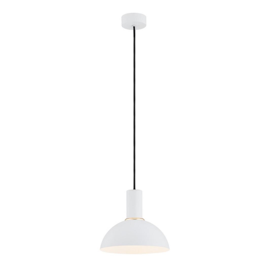 Argon 4220 - Ljuskrona med upphängningsrem SINES 1xE27/15W/230V diameter 28 cm vit