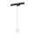 Argon 4308 - Taklampa för BANG-skena 1xG9/6W/230V mässing