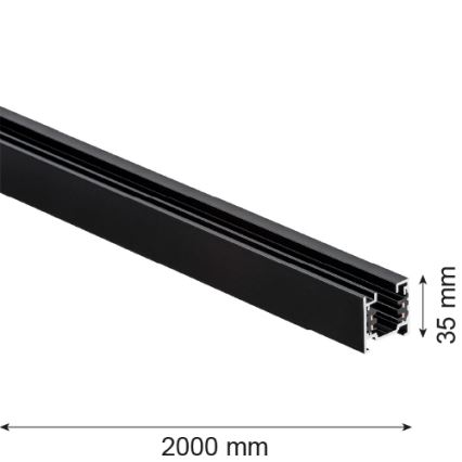 Argon 4380 - Skensystem 2 m svart