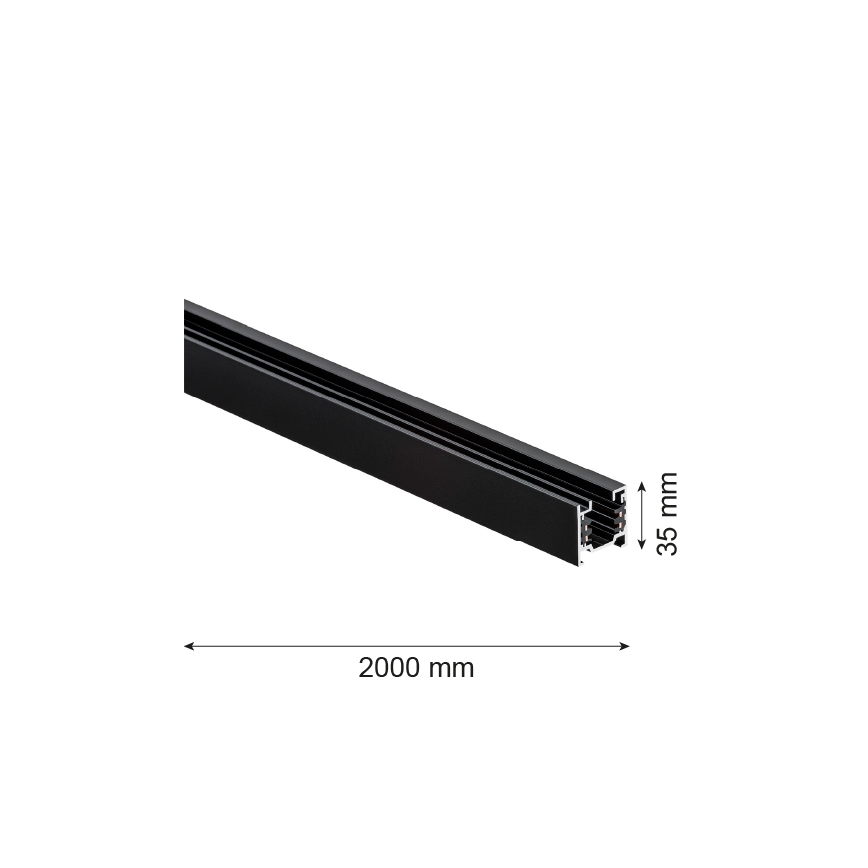 Argon 4380 - Skensystem 2 m svart