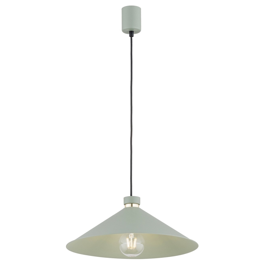 Argon 4694 - Ljusskrona med upphängningsrem  NASHVILLE 1xE27/15W/230V grön