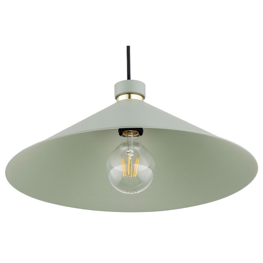 Argon 4694 - Ljusskrona med upphängningsrem  NASHVILLE 1xE27/15W/230V grön