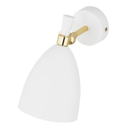 Argon 4699 - Vägglampa  CHARLOTTE 1xE27/15W/230V vit /gyllene