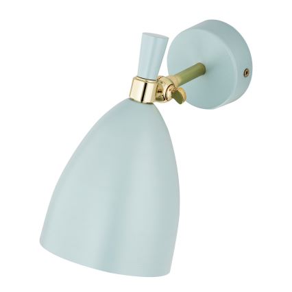 Argon 4700 - Vägglampa  CHARLOTTE 1xE27/15W/230V blå /gyllene 