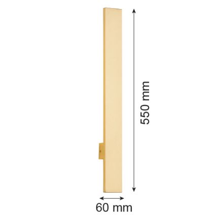Argon 4722 - LED Vägglampa  FREEMONT LED/13,5W/230V 55 cm