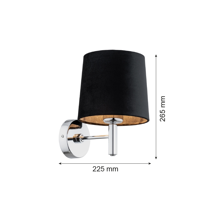 Argon 4726 - Vägglampa  BOLZANO 1xE27/15W/230V