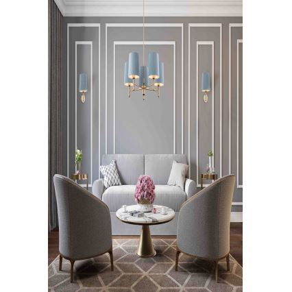 Argon 4727 - Vägglampa  PONTE 1xE27/15W/230V