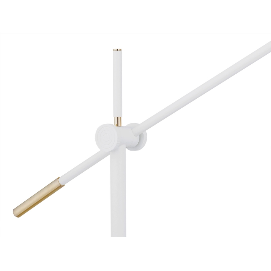 Argon 4731 - Golvlampa  NASHVILLE 1xE27/15W/230V vit 