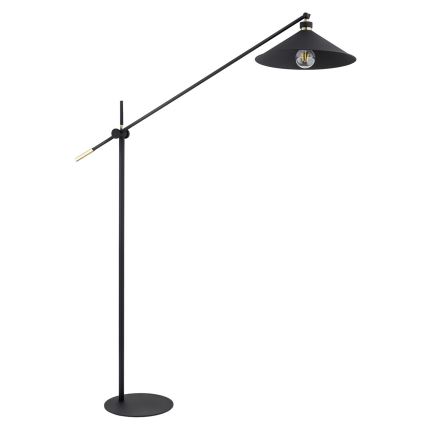Argon 4732 - Golvlampa  NASHVILLE 1xE27/15W/230V svart 