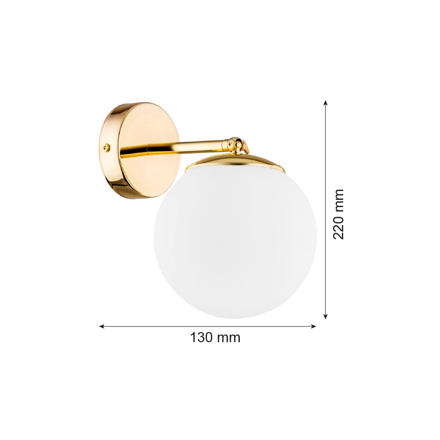 Argon 4744 - Vägglampa  SATELITE 1xE27/15W/230V