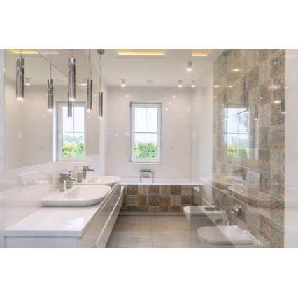 Argon 4756 - Takkkrona på ett snöre  GOMERA 1xGU10/5W/230V svart