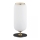 Argon 4994 - Bordslampa VALIANO 1xE27/15W/230V svart/vit/gyllene