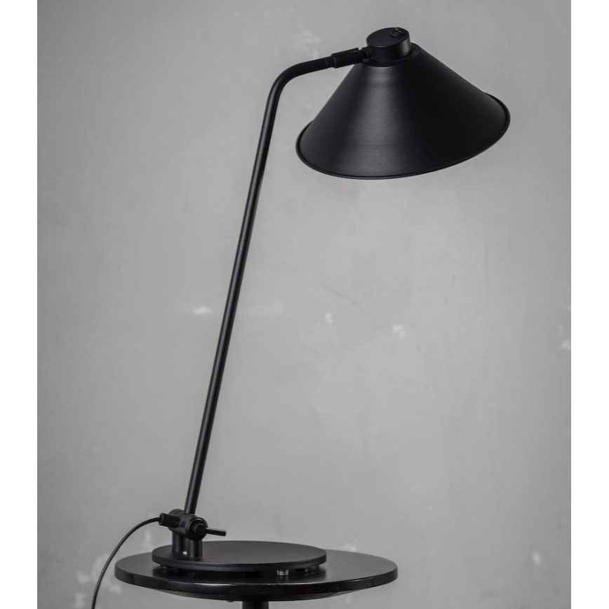 Argon 4998 - Bordslampa GABIAN 1xE27/15W/230V svart