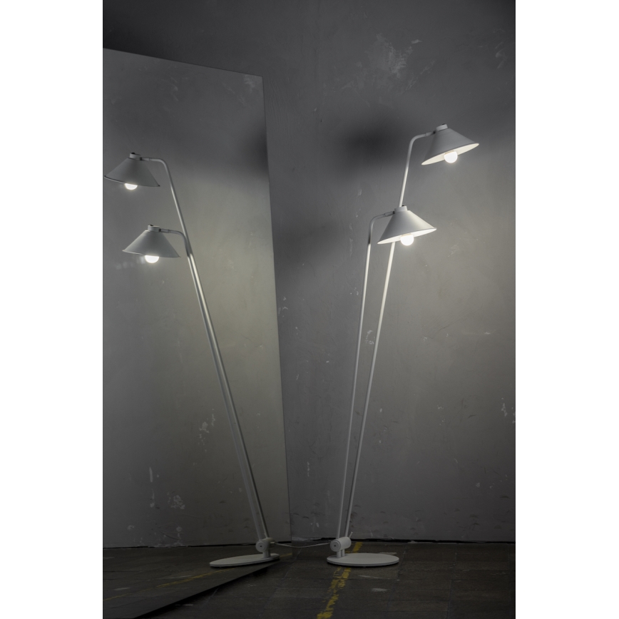 Argon 4999 - Golv lampa GABIAN 1xE27/15W/230V svart