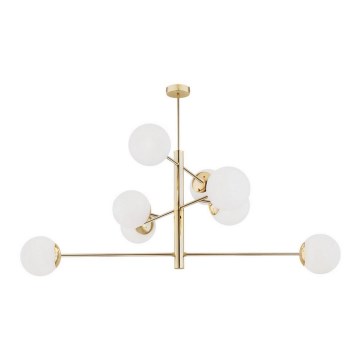 Argon 5043 - Upphängningsbar takkrona  CAMERON 8xE27/15W/230V mässing