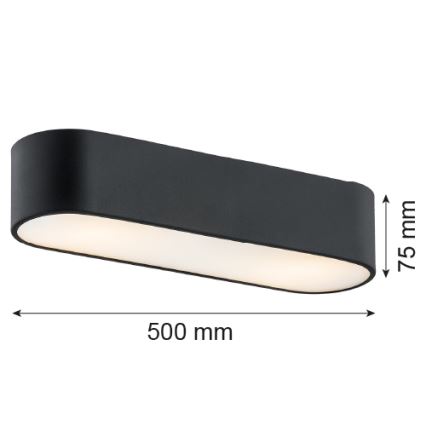 Argon 6000 - Takbelysning TONI 3xE27/15W/230V svart