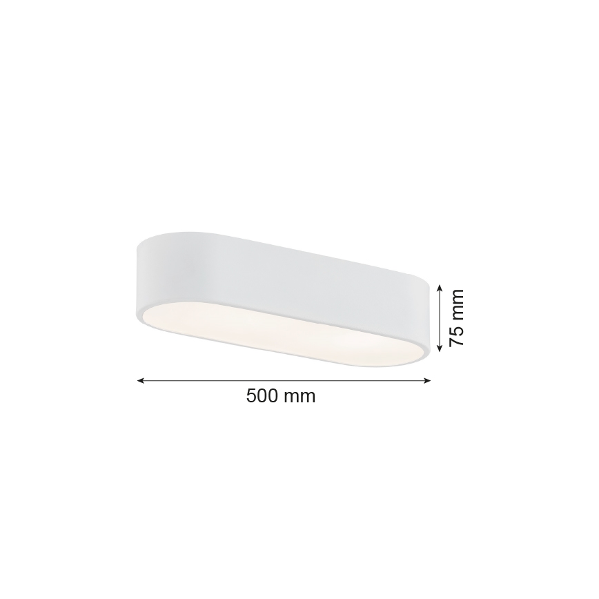 Argon 6002 - Takbelysning TONI 3xE27/15W/230V vit