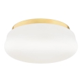 Argon 6142 - Taklampa OMBRA 3xE27/15W/230V gyllene/vit