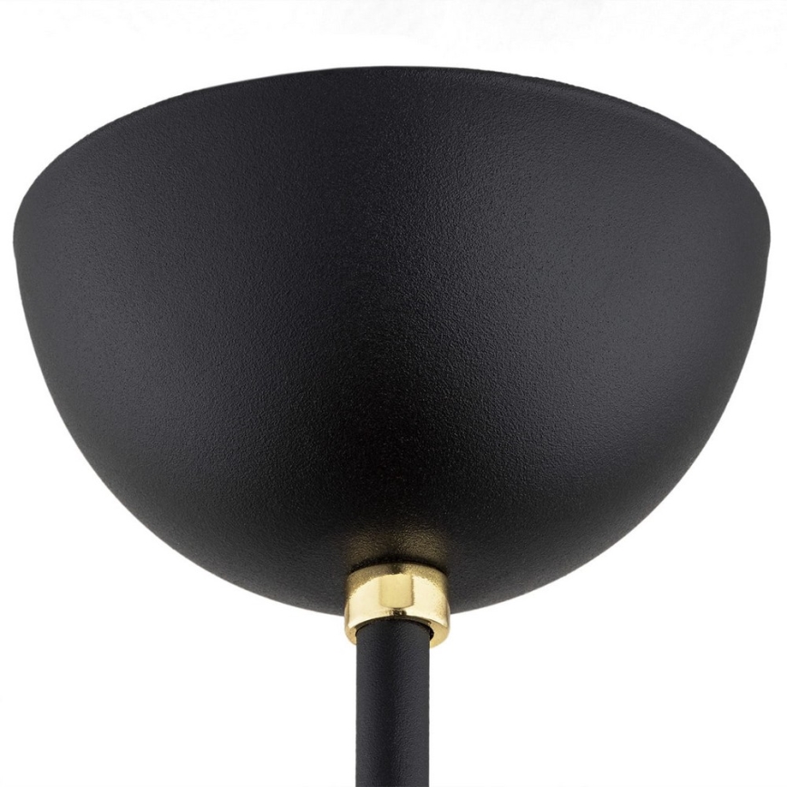 Argon 6144 - Pendelkrona AVILA PLUS 3xE27/15W/230V svart/gyllene/vit