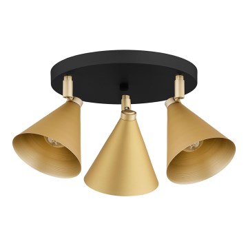 Argon 6246 - Spotlight LUCINDA 3xE14/7W/230V guld