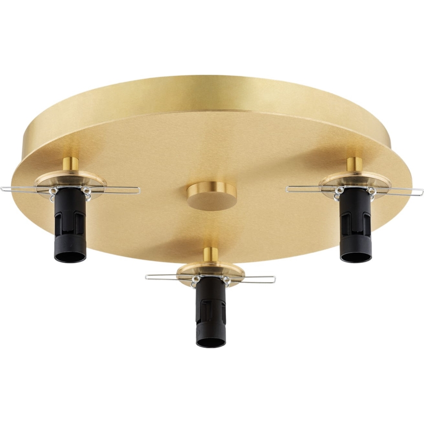 Argon 6290 - Taklampa FABIO 3xE14/7W/230V alabaster guld