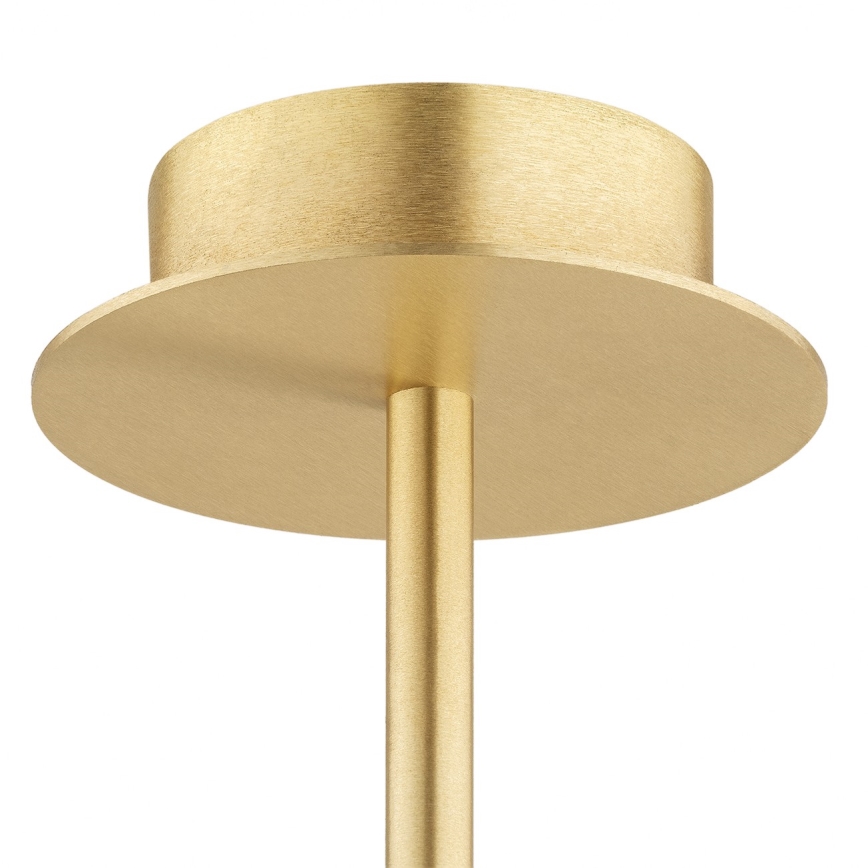 Argon 6307 - Pendelkrona PALOMA 3xE14/7W/230V guld/vit