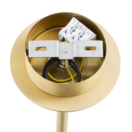 Argon 6307 - Pendelkrona PALOMA 3xE14/7W/230V guld/vit