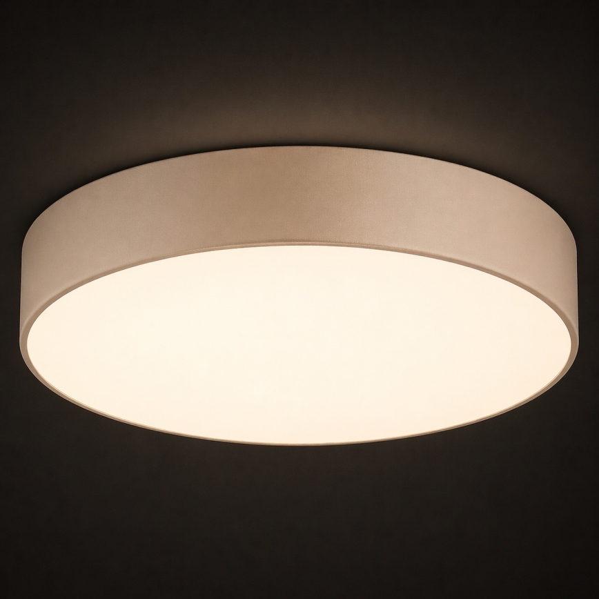 Argon 6365 - Taklampa DARLINGOS, 3xE27/15W/230V, Ø 45 cm, beige
