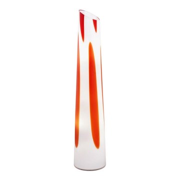 Argon 7042 - Golvlampa POLONIA 2xE27/15W/230V vit/röd