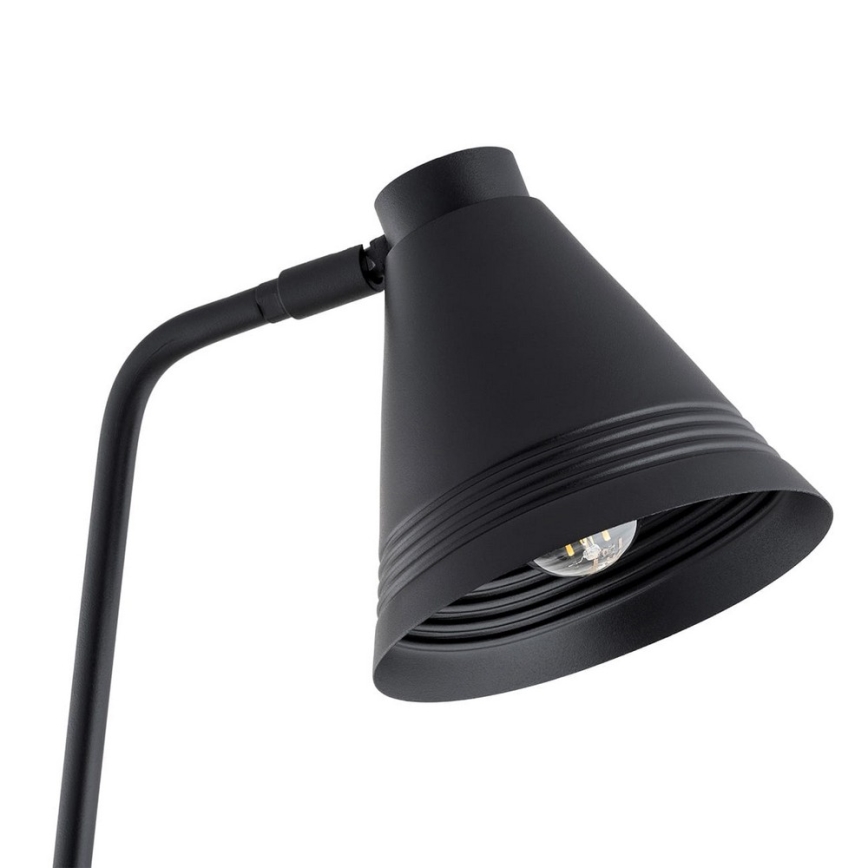 Argon 7077 - Golv lampa AVALONE 2xE27/15W/230V svart