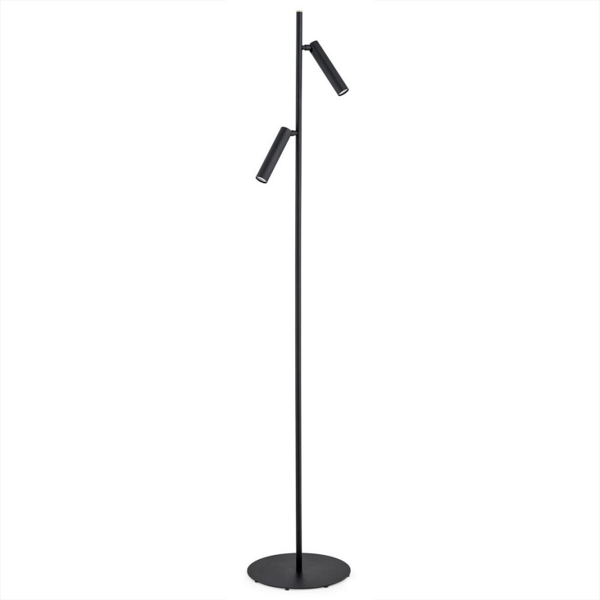 Argon 7082 - Golv lampa TORRE 2xG9/6W/230V svart