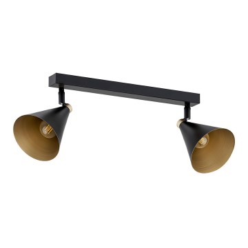 Argon 7170 - Spotlight LUCINDA 2xE14/7W/230V svart