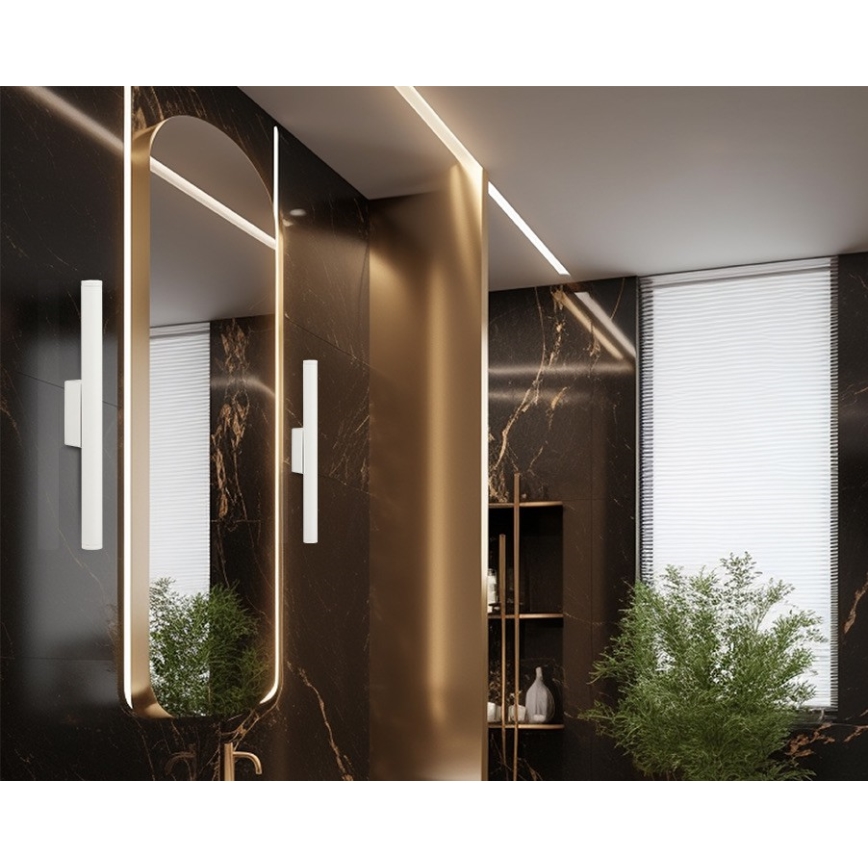 Argon 7223 - LED väggbelysning GRECO 2xLED/4,2W/230V 3000K vit