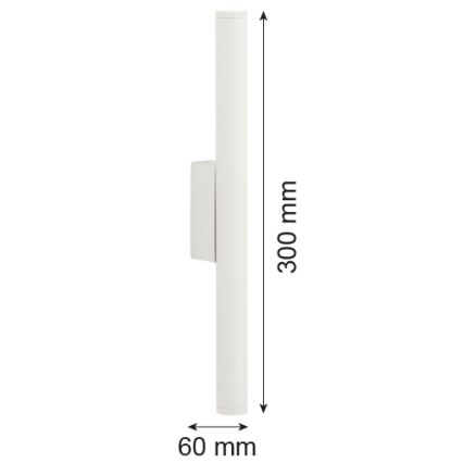 Argon 7223 - LED väggbelysning GRECO 2xLED/4,2W/230V 3000K vit