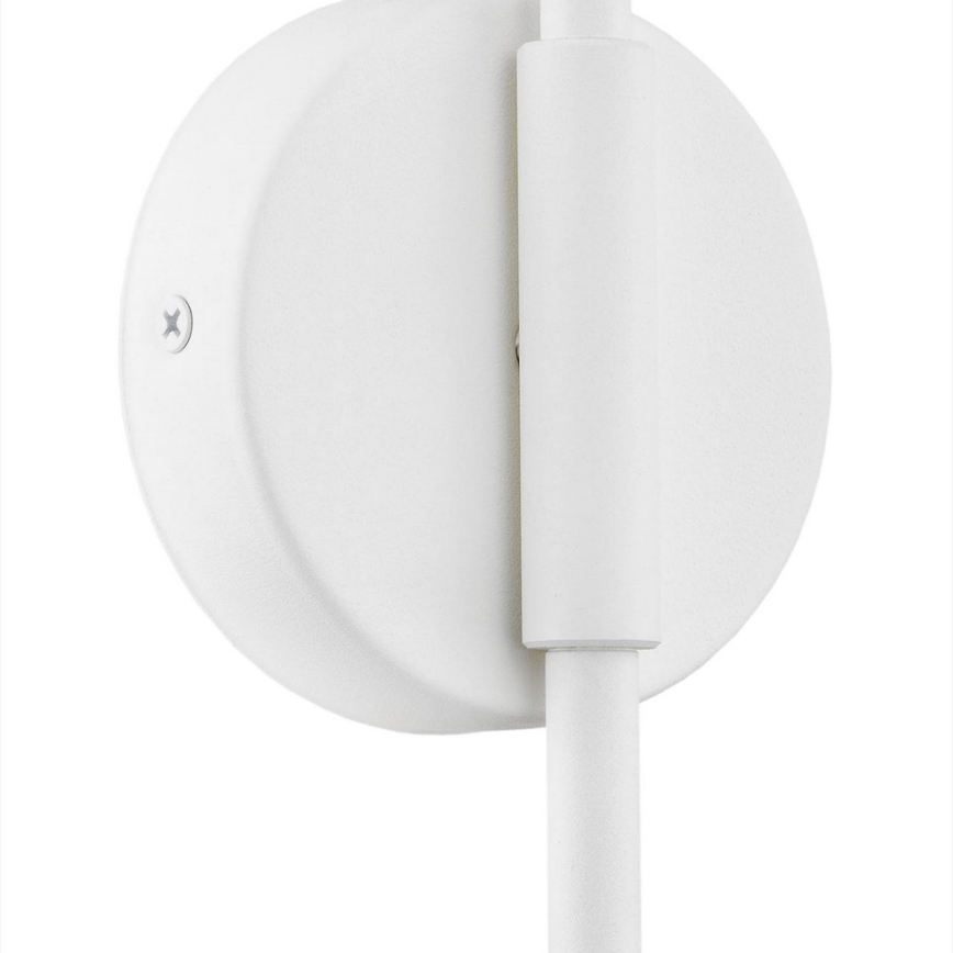 Argon 8006 - Vägglampa AVALONE 1xE27/15W/230V 34 cm vit/gyllene