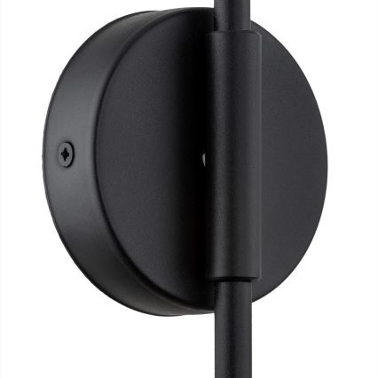 Argon 8009 - Vägglampa AVALONE 1xE27/15W/230V 57 cm svart/gyllene