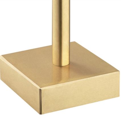 Argon 8031 - Bordslampa ABRUZZO 1xE14/7W/230V mässing/svart