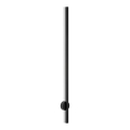 Argon 8051 - LED väggbelysning ASSE LED/10W/230V svart