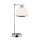 Argon 8121 - Bordslampa MARBELLA 1xE27/15W/230V blank krom