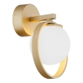 Argon 8259 - Vägglampa SATURNIA 1xG9/6W/230V guld