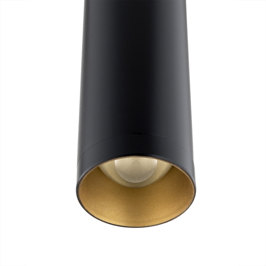 Argon 8329 - LED ljuskrona med textilsladd RIO LED/4,2W/230V 3000K svart