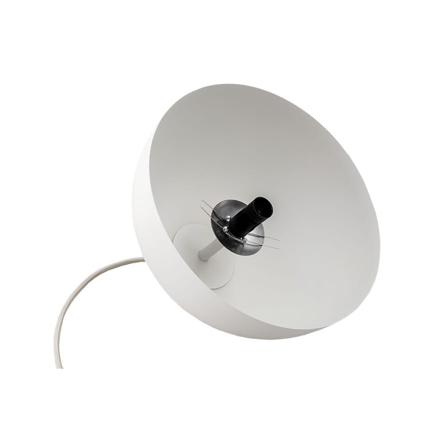 Argon 8443 - Ljuskrona med textilsladd PIAVA 1xE14/7W/230V alabaster vit