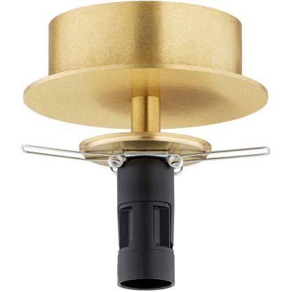 Argon 8453 - Vägglampa FABIO 1xE14/7W/230V alabaster guld