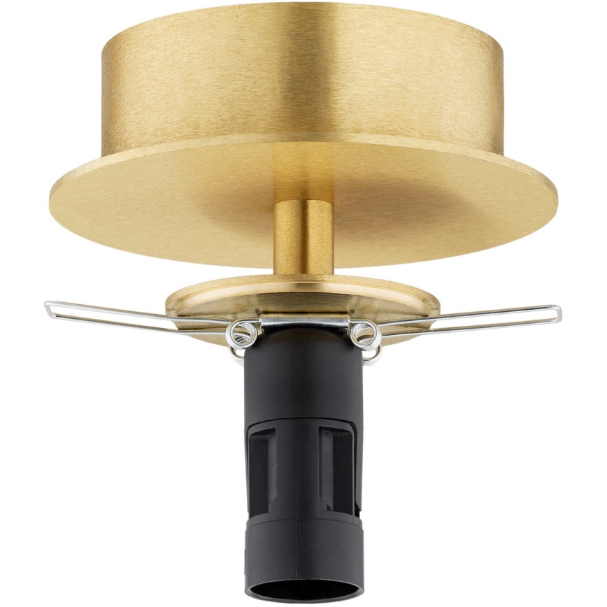 Argon 8453 - Vägglampa FABIO 1xE14/7W/230V alabaster guld