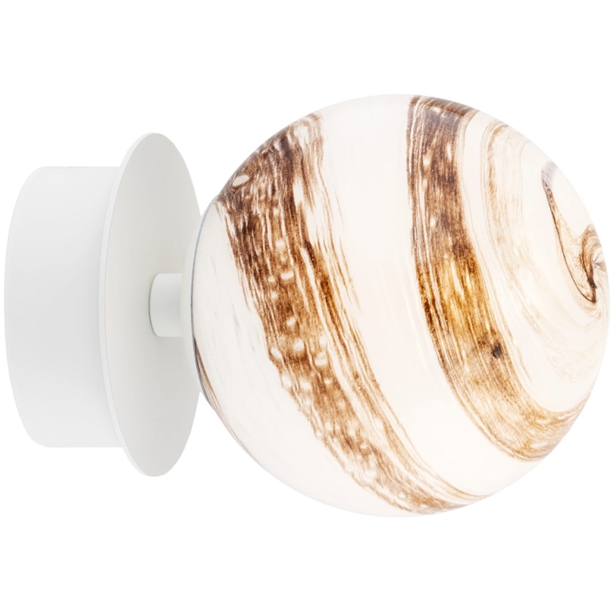 Argon 8454 - Vägglampa FABIO 1xE14/7W/230V alabaster vit