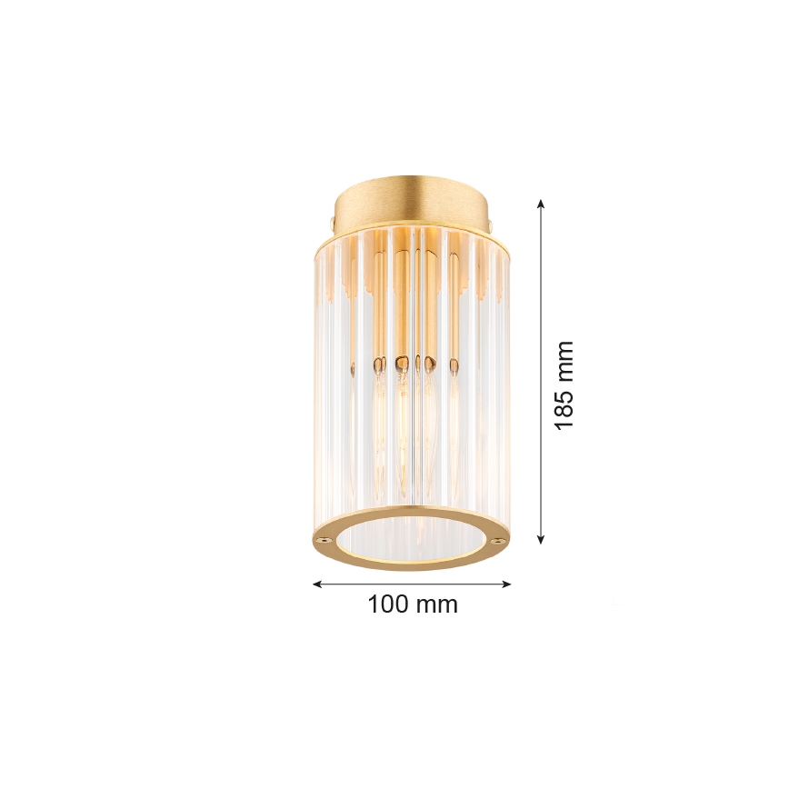 Argon 8501 - Taklampa HAMPTON 1xE14/7W/230V guld