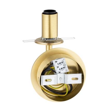 Argon 8508 - Vägglampa PALOMA 1xE14/7W/230V guld/svart